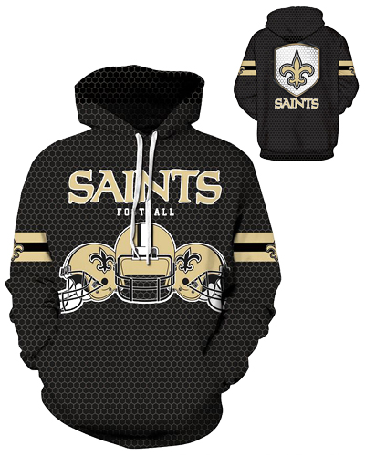 saints football hoodie